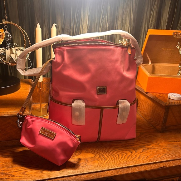Dooney & Bourke Handbags - NWT, 2 Piece Pink Dooney & Bourke Women's Bag Set